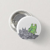 Wenn Godzilla sich von Mallorca war Button (Vorne & Hinten)