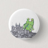 Wenn Godzilla sich von Mallorca war Button (Vorderseite)