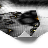 Wenn Gold grau wird Poster (Ecke)