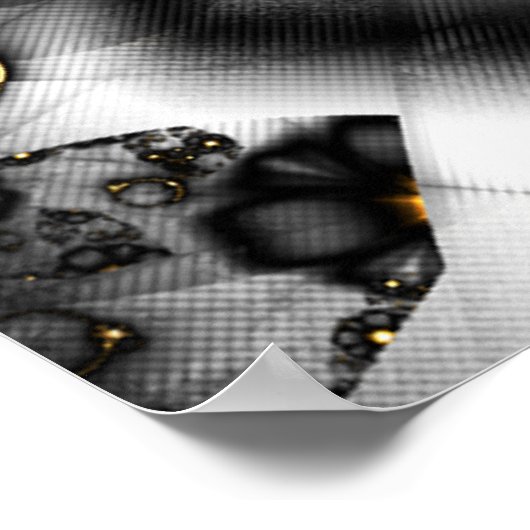 Wenn Gold grau wird Poster (Ecke)