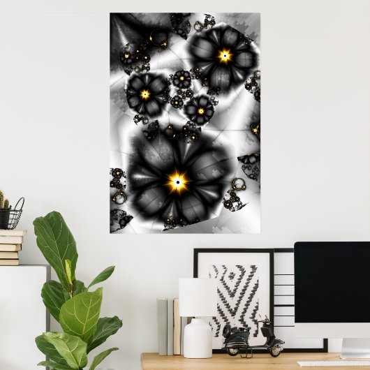 Wenn Gold grau wird Poster (Heimbüro)