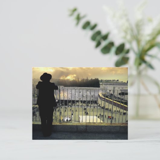 Wenn Gott besucht sein Volk Postkarte (Stehend Vorderseite)