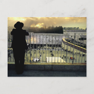 Wenn Gott besucht sein Volk Postkarte