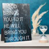 Wenn Gott dich dazu bringt Fotoplatte (Seite)