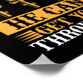 Wenn Gott dich dazu bringt, kann er dich durch ihn Poster (Ecke)