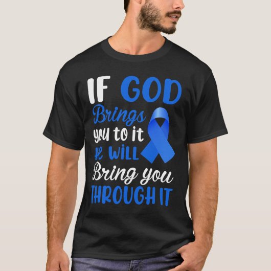 Wenn Gott dich dazu bringt, wird er dich durchbrin T-Shirt (Vorderseite)