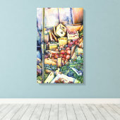 Wenn Gott es besser gemacht hätte, hätte sie Behal Leinwanddruck (Insitu (Holzboden))