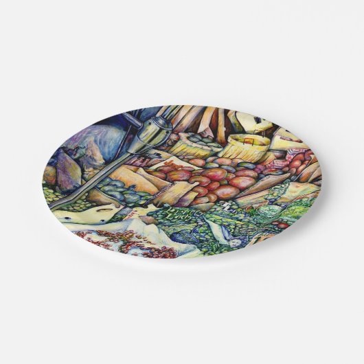 Wenn Gott es besser gemacht hätte, hätte sie Behal Pappteller (Schrägansicht)