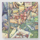 Wenn Gott es besser gemacht hätte, hätte sie Behal Steinuntersetzer (Vorderseite)