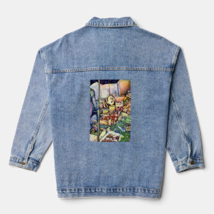 Wenn Gott es noch besser gemacht hätte, hätte sie Jeansjacke