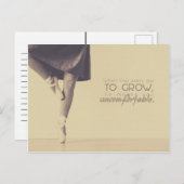 Wenn Gott euch will zu wachsen Postkarte (Vorne/Hinten)