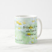 Wenn Gott für uns ist - Römer-8:31 Kaffeetasse (VorderseiteRechts)