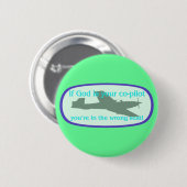 Wenn Gott Ihr Kopilot ist. .you sind im falschen Button (Vorne & Hinten)