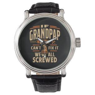 Wenn Großpatsch Kant reparieren, ist es lustig Han Armbanduhr