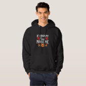 Wenn Grumpy - Füttere Mince Pie Hoodie (Vorne ganz)