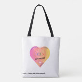 Wenn harte Arbeit dich reich machen würde Tasche (Rückseite)
