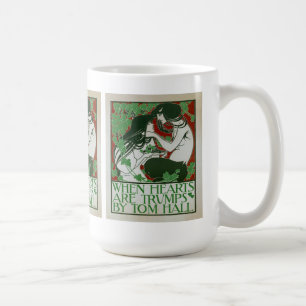 Wenn Herz Trumps sind Kaffeetasse
