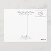 Wenn Herz Trumps sind Postkarte (Rückseite)