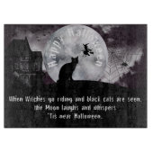 Wenn Hexen reiten Schneidebrett (Vorderseite)