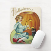 Wenn Hexen zu Halloween ablegen Mousepad (Mit Mouse)