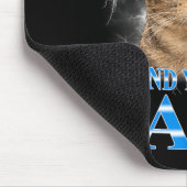 Wenn hinter dem Rücken geredet wird Furz-Katze-Mem Mousepad (Ecke)