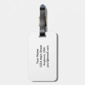 Wenn Hölle vorbei einfriert, tauche ich dort auch Gepäckanhänger (Rückseite vertikal)