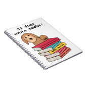 "Wenn Hunde Bücher geschrieben haben" (Rechte Seite)