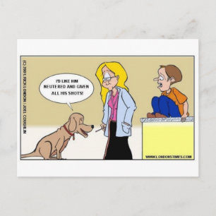 Wenn Hunde die Herrscher sind Lustige Geschenke & Postkarte