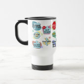 Wenn Hunde Kundgebungs-Zeichen machten Reisebecher (Links)