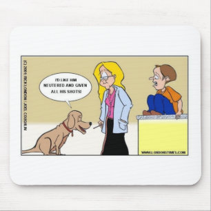 Wenn Hunde oder die Meister lustige Geschenke & T- Mousepad