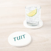 Wenn I "gelangen herum an es " Getränkeuntersetzer (Seite)