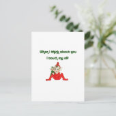 Wenn ich an dich denke.. postkarte (Stehend Vorderseite)