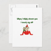 Wenn ich an dich denke.. postkarte (Vorne/Hinten)