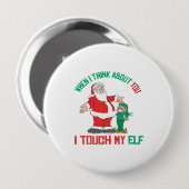 Wenn ich an Sie i-Touch mein Elf denke Button (Vorne & Hinten)