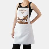 Wenn ich aufschaute es als hausgemacht Personalisi Schürze (InSitu)