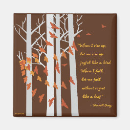 Wenn ich aufstehe magnet