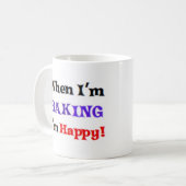 wenn ich backe kaffeetasse (Vorderseite Links)