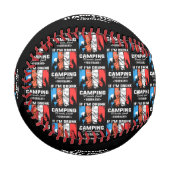 Wenn ich Betrunken bin, ist mein Camping Friends F Baseball (Vorderseite Links)