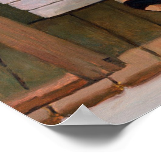 Wenn ich das Gefühl 2000 bekomme Poster (Ecke)