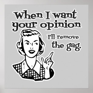 Wenn ich deine Meinung Gewollt habe, werde ich die Poster