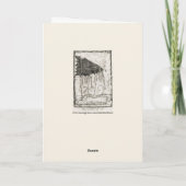 Wenn ich dich ansehe, sehe ich mich karte (Rückseite)