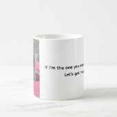Wenn ich die Eine bin… Lass uns heiraten! Katzen-K Kaffeetasse (Mittel)