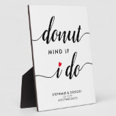 Wenn ich die Gastgeschenk Hochzeit Plaque des Rote Fotoplatte (Seite)