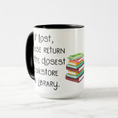 Wenn ich die Tasse verloren habe, bitte zurückgebe (Vorderseite Links)