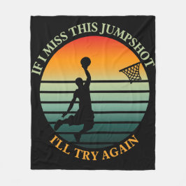 Wenn ich diesen Sprung verpasst habe, versuche ich Fleecedecke