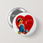 Wenn ich dir das Herz holen könnte Button (Vorne & Hinten)