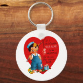 Wenn ich dir das Herz holen könnte Schlüsselanhänger (Vorderseite)