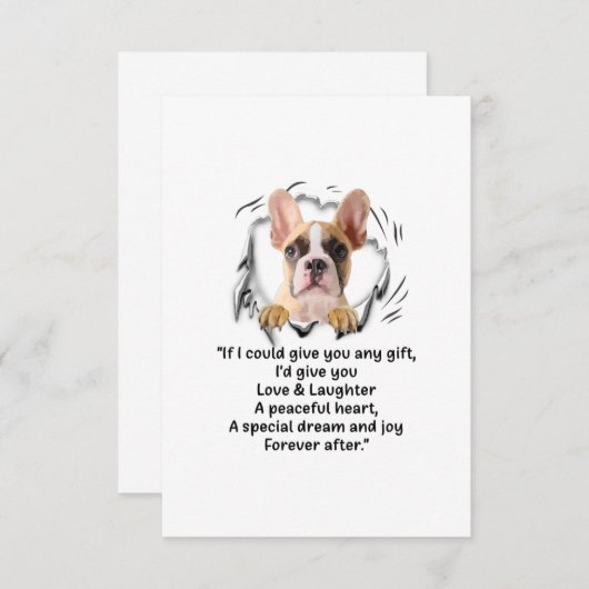 Wenn ich dir etwas Spaß machen könnte, wenn ich di RSVP Karte (Vorne/Hinten)