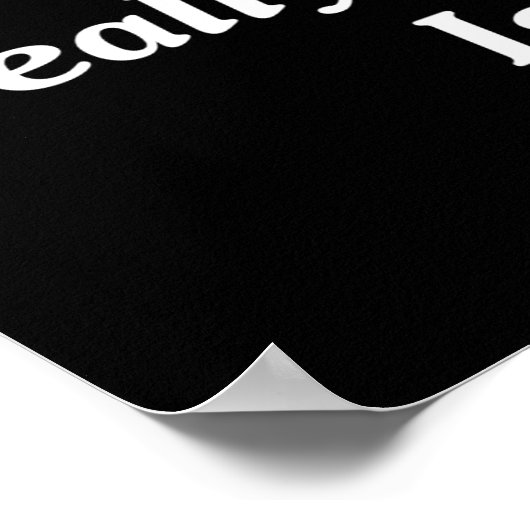 Wenn ich dir sage, was auf der Prüfung ist Poster (Ecke)