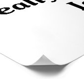 Wenn ich dir sage, was auf der Prüfung ist Poster (Ecke)